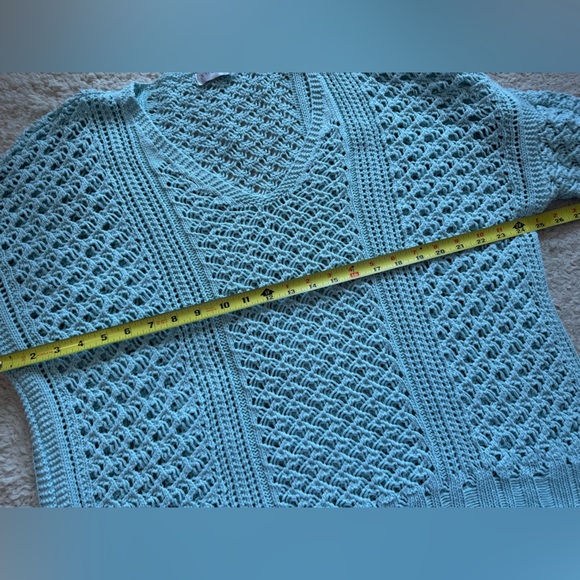 Crochet knit sweater - Picture 5 of 7